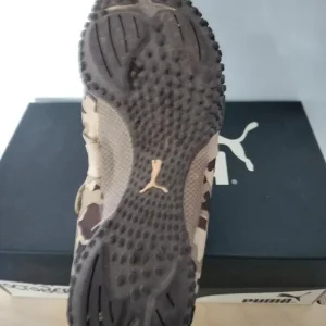 Vintage 2002 UK7 Puma Mostro trainers in Camouflage, with original box BARGAIN! - Image 4