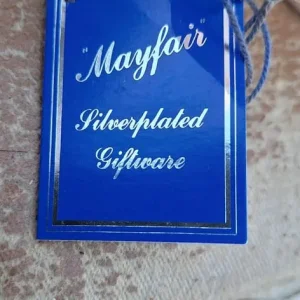 Silver Plated Regency Style Triple Candleholder Boxed - Image 3