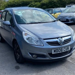 2008 Vauxhall Corsa 1.4i 16v Design 5dr (a/c) HATCHBACK Petrol Automatic