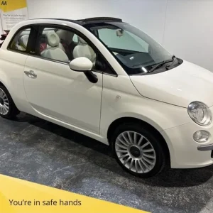 2013 13 FIAT 500C 1.2 LOUNGE CONVERTIBLE 2DR PETROL MANUAL EURO 5 (69 BHP) AIR C