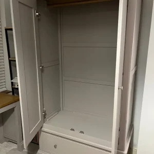 Cotswold Company Dove Grey Wardrobe - Image 3
