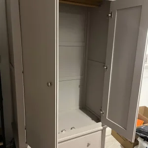 Cotswold Company Dove Grey Wardrobe - Image 4
