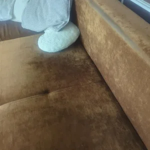 Brown L shaped Sofa - Image 2