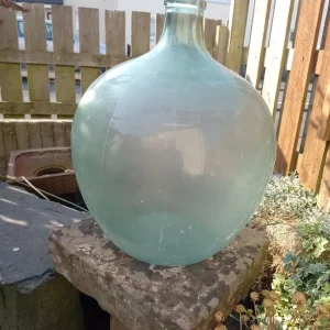 Vintage carboy large glass bottle