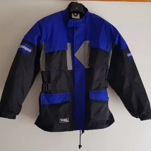 Lewis - Unisex WATERPROOF Textile Motorcycle Jacket - size S - with removable body protection.