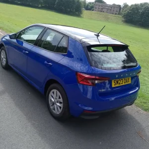 Skoda Fabia SE comfort 1.0 mpi 5 door hatchback 2023 / blue with black roof - Image 5
