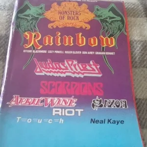 Monsters of Rock 1980 Official Programme.