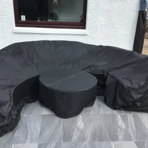 Maze Half Moon Rattan Garden Furniture - Image 4