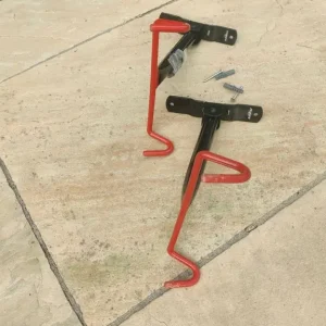 Bike wall hanging hooks x2 brand new FREE to collect - Image 6