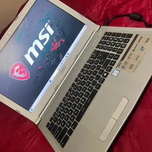 MSI gaming laptop quad core i5 8gb ram 256gb ssd MX 150 graphics