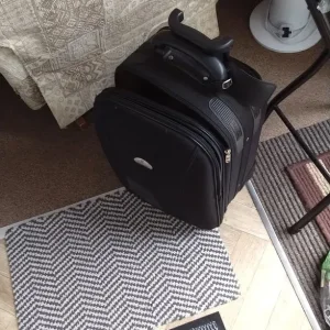 Black suitcase