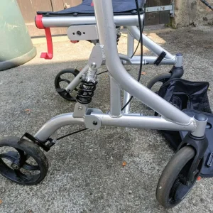 Rollator - spring suspension, bag - Image 6