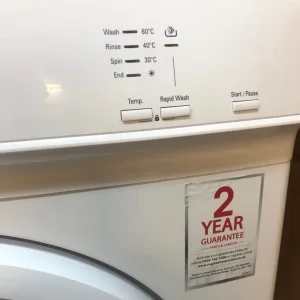 Montpellier 6kg,1200 spin washing machine. Model MWM6120W - Image 4