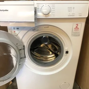 Montpellier 6kg,1200 spin washing machine. Model MWM6120W - Image 7