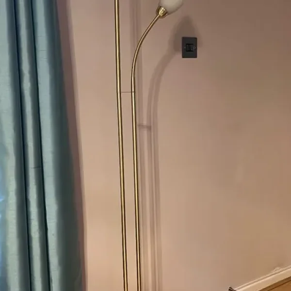 Mother & Child Uplighter Floor Lamp