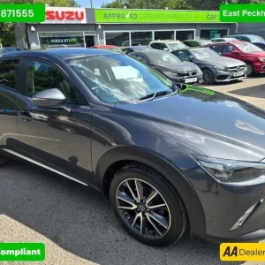 2018 Mazda CX-3 2.0 SKYACTIV-G Sport Nav, 46,000 miles, 3 owners, Euro 6 ULEZ SUV with 6-Sp HATCH...