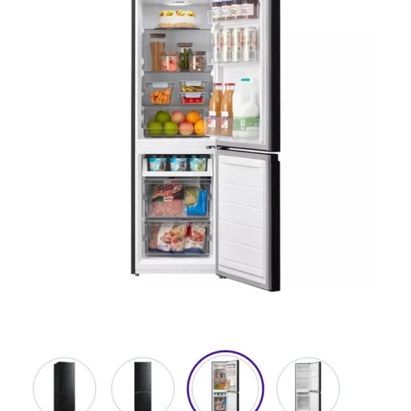 Black fridge freezer
