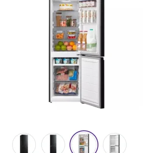 Black fridge freezer