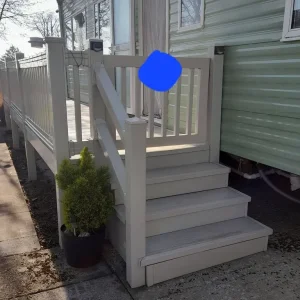Static Caravan Wrapround Decking - Image 5