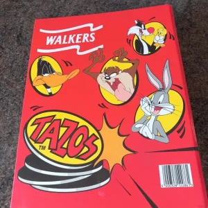 Vintage Walkers Tazos Collector Album 1996 Set 1–50 - Image 2