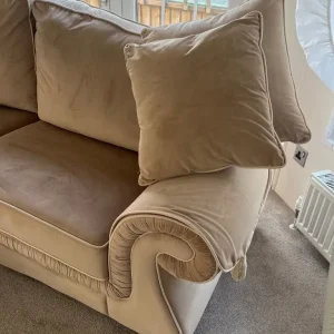 Sofa three piece and one arm chair - Image 4