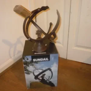 Cast Iron Garden Sundial with Roman Numerals - Image 2