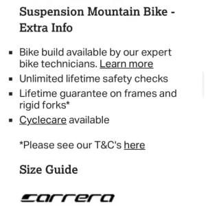 Carrera Titan X mountain bike - Image 4