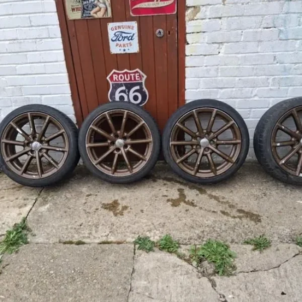 Audi/VW 17" bronze wheels