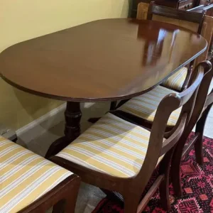 Dining table and chairs - Image 4