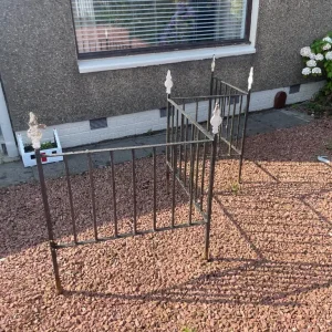 Wrought Iron Garden Fence Panel - Image 2