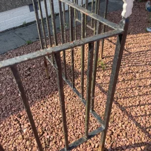 Wrought Iron Garden Fence Panel - Image 4