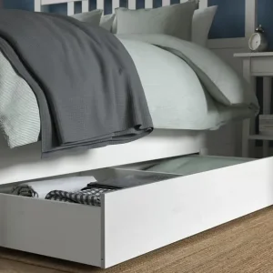 Ikea Hemnes Double Bed With 4 Storage Drawers - Image 2