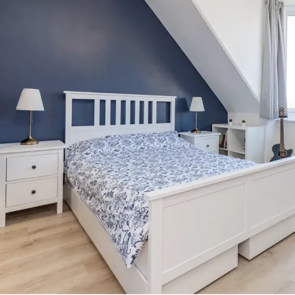 Ikea Hemnes Double Bed With 4 Storage Drawers