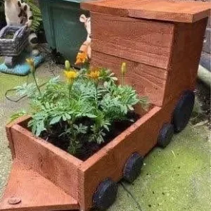 🌷Garden train planter🌹 - Image 2