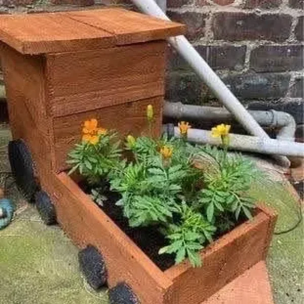 🌷Garden train planter🌹
