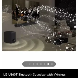 LG US60T Wireless Soundbar & Sub 2 YR GUARANTEE SEALED - Image 5