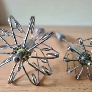 Pair of hand held push whisks - Image 5