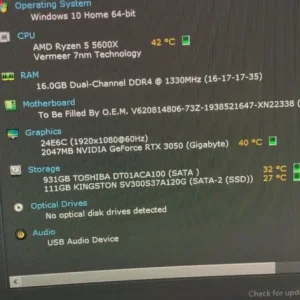AMX RYZEN 5 5600x 3050 - Image 2
