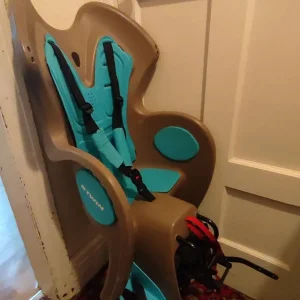 Decathlon B'Twin Steppy child seat and pannier - Image 2