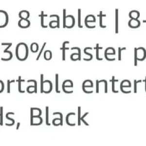Fire 8" HD Fire Tablet - Image 2