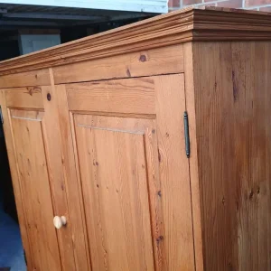Large Solid Pine Wardrobe - Image 6