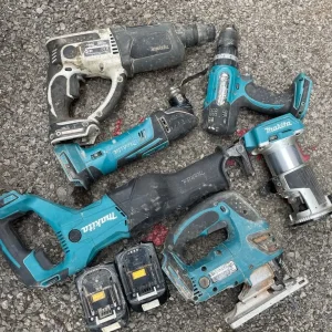 Makita LXT 18V palm router and multi-tool kit