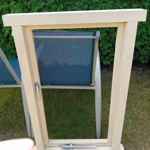 Wooden window frames