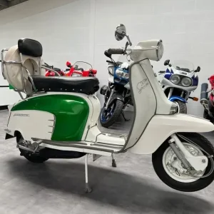 1968 Lambretta SX150 White and Green with Original Specs