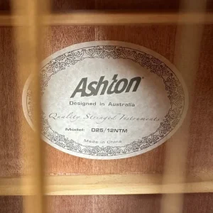 Ashton D25/12NTM 12-String Acoustic Guitar - Image 6