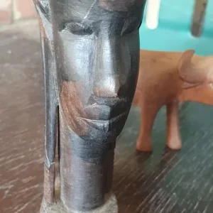 Various wooden ornimants - Image 2