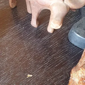 Various wooden ornimants - Image 5