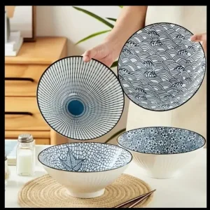 Ceramic 4-piece bowls set - Image 3