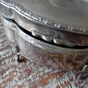 Silver trinket box - Image 2