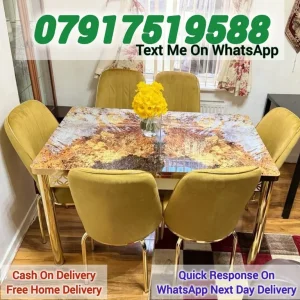 Dining table and chair set - Image 2